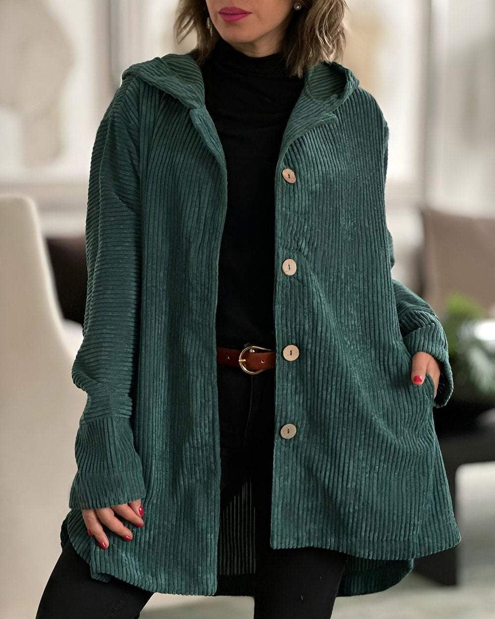 Cordia | Classic Hooded Jacket