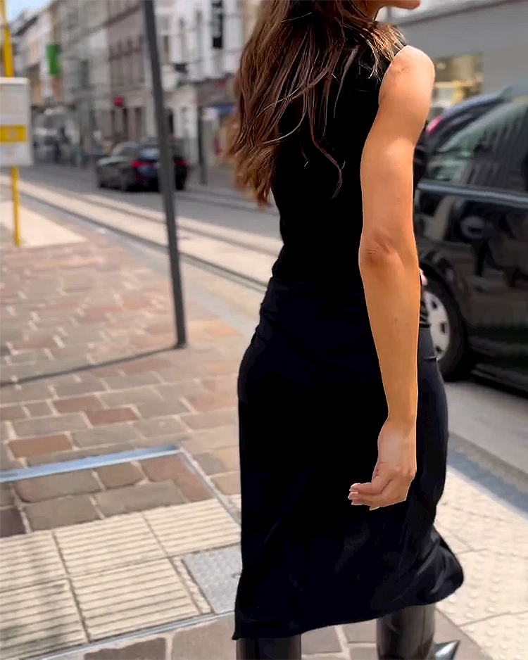 Aria - Sleeveless Long Dress