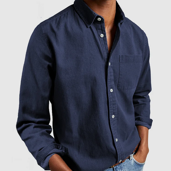 The Herbert™ – Premium Linen Casual Shirt