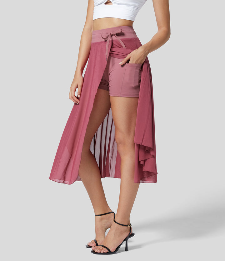 Maris™ - 2-in-1 High Waist Skirt