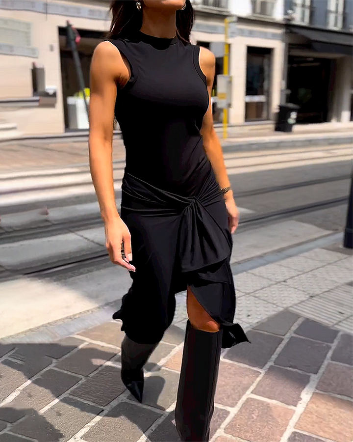 Aria - Sleeveless Long Dress