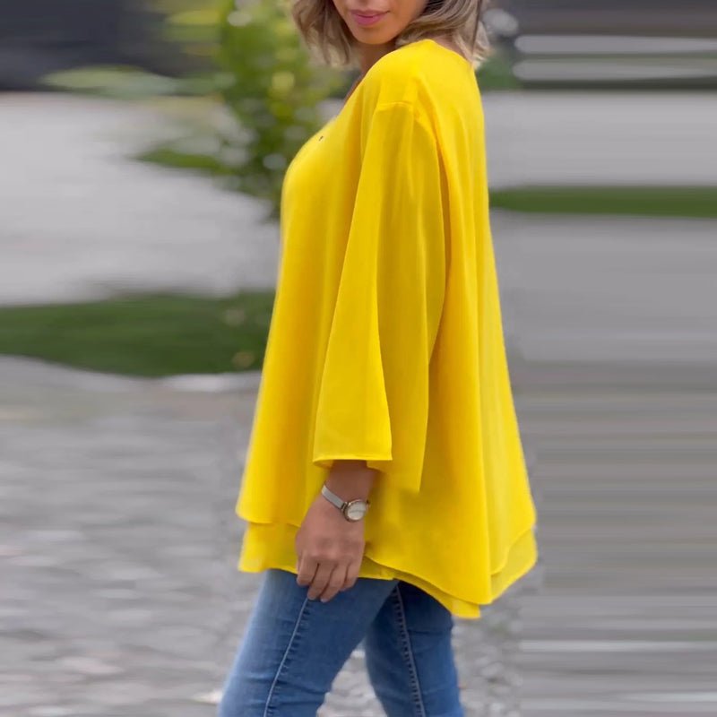 Lorelai | Lightweight Zipper Blouse