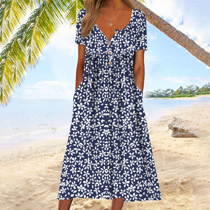 Mae | Casual Floral Print Dress