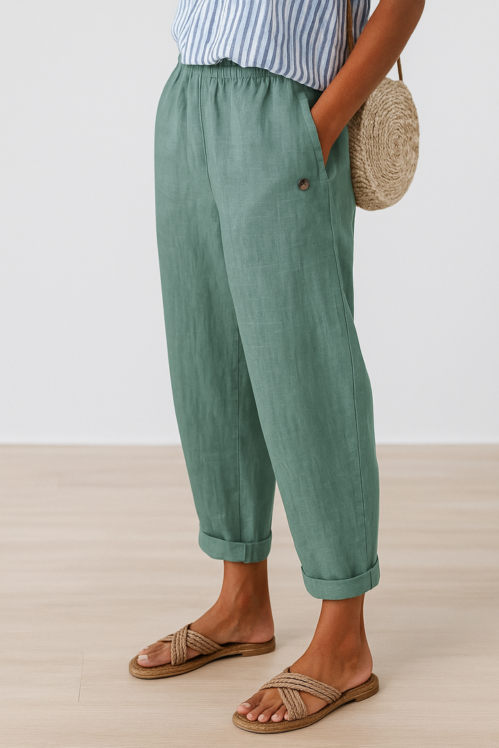 Whitney | Premium Comfort Pants with Side Pockets