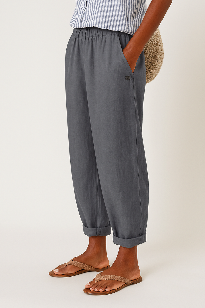 Whitney | Premium Comfort Pants with Side Pockets
