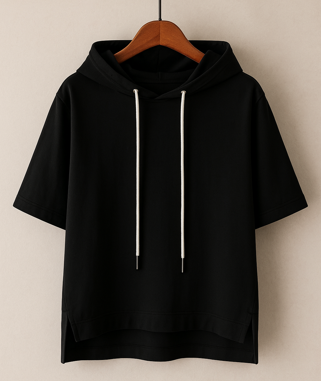 Regina | Short Sleeve Hooded Pullover