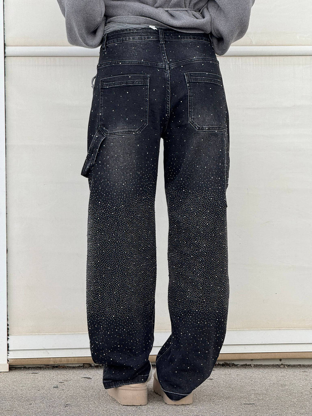 Violette™ High-Waisted Wide-Leg Pants with Button Pockets