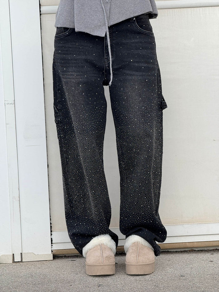 Violette™ High-Waisted Wide-Leg Pants with Button Pockets
