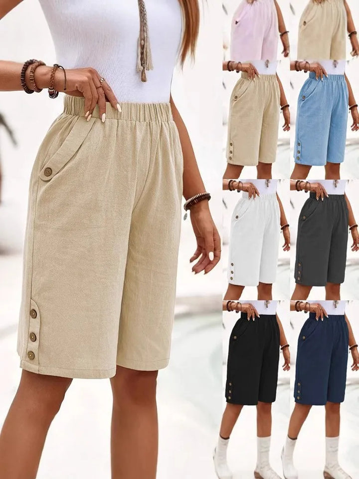 Janelle | Straight Leg Cropped Pants