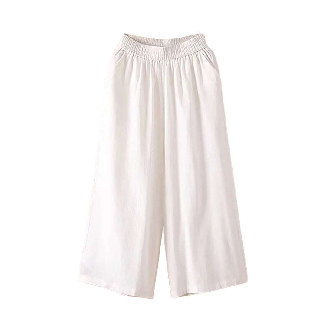 Agnes | Casual Wide Leg Pants with Pockets