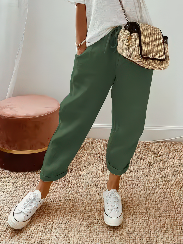 ALICE™ | Light Cotton-Linen Pants