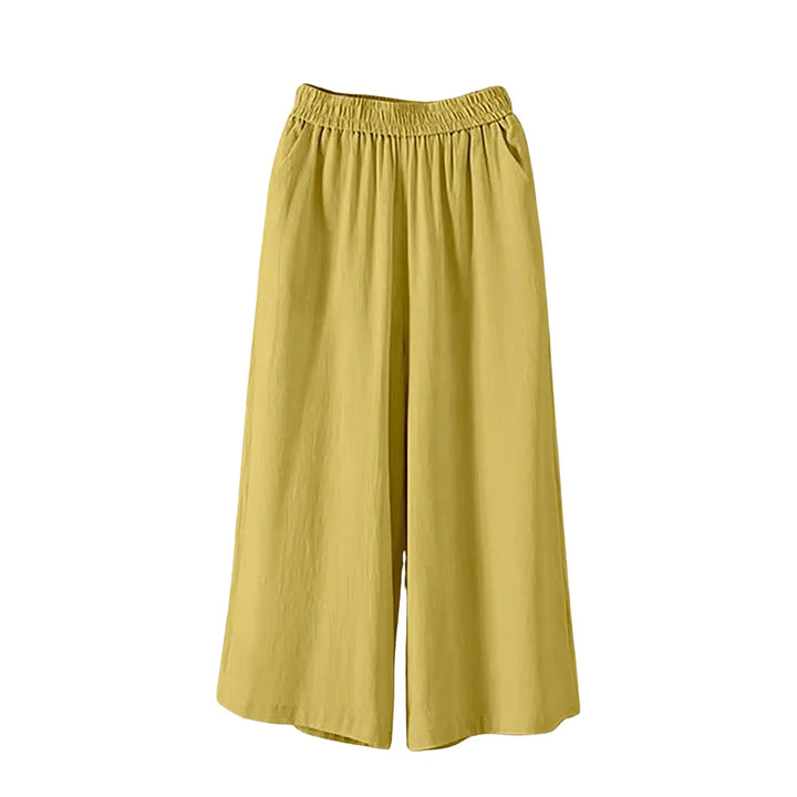 Agnes | Casual Wide Leg Pants with Pockets