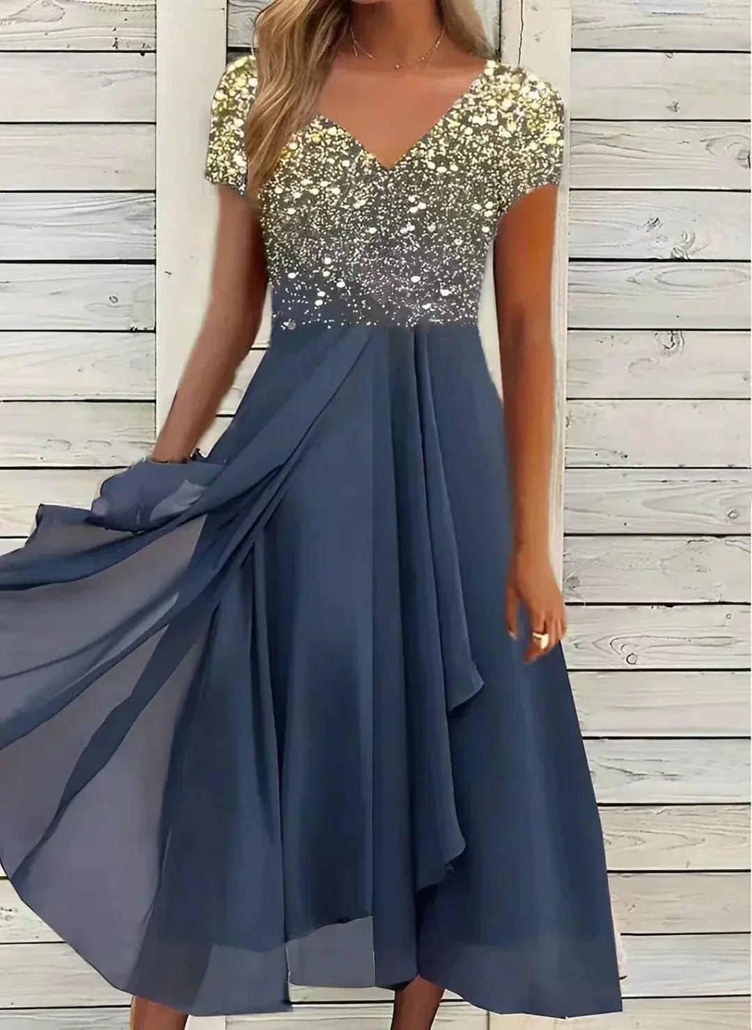 Sara | Elegant Midi Dress