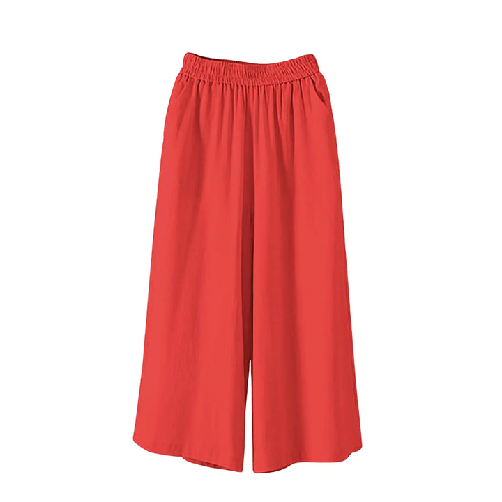 Agnes | Casual Wide Leg Pants with Pockets