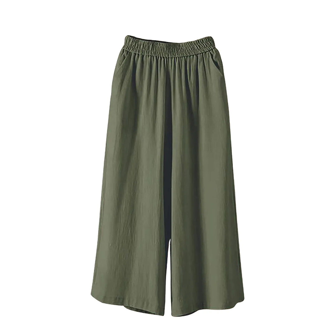Agnes | Casual Wide Leg Pants with Pockets