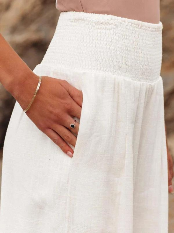 Althea | Loose Beach Pants with Wide Legs