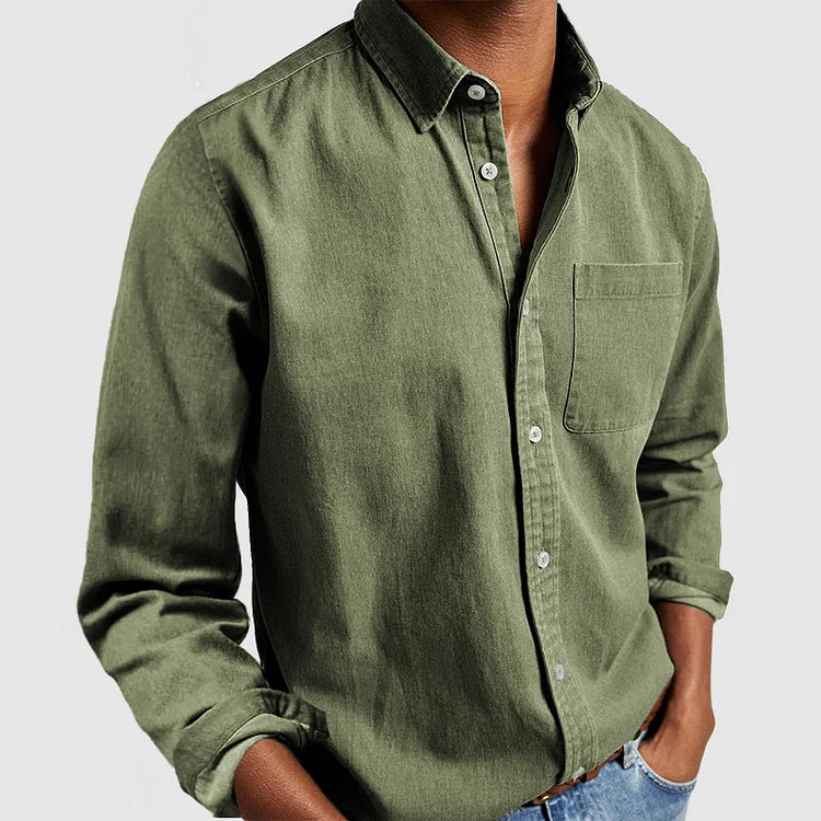 The Herbert™ – Premium Linen Casual Shirt