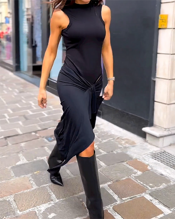 Aria - Sleeveless Long Dress