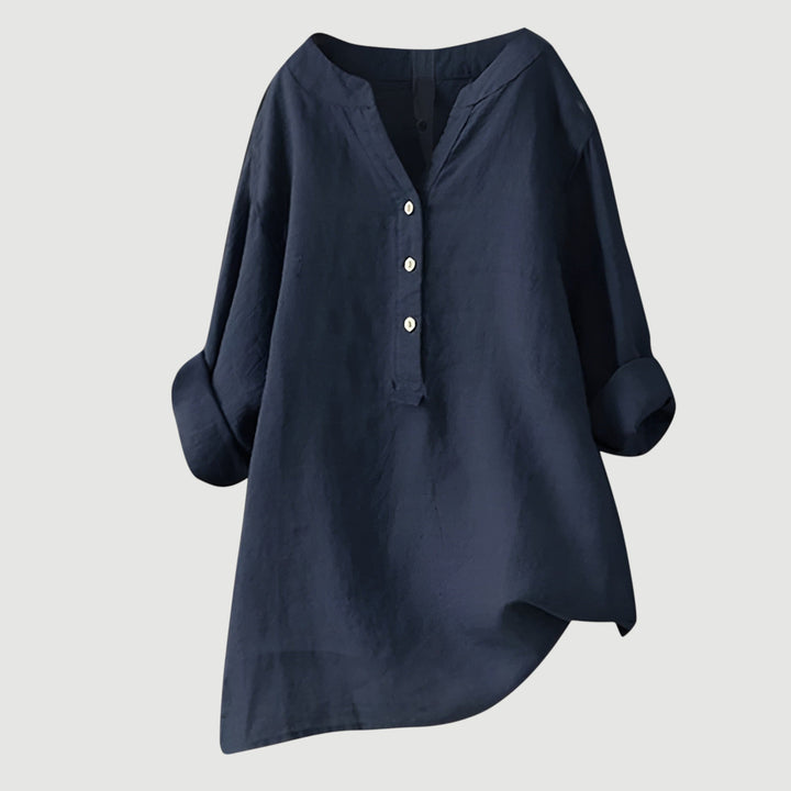 Mona™ | Airy and Comfortable Linen Top