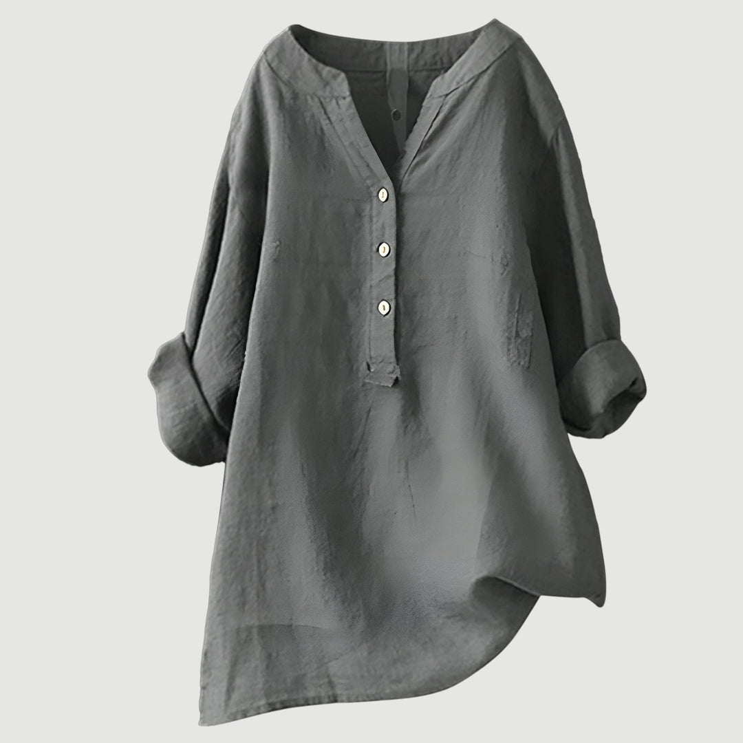 Mona™ | Airy and Comfortable Linen Top