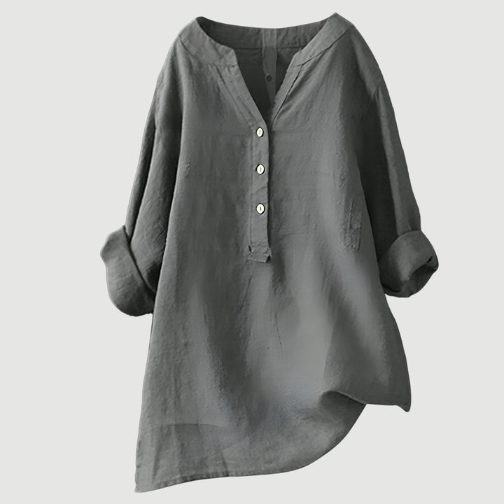 Mona™ | Airy and Comfortable Linen Top