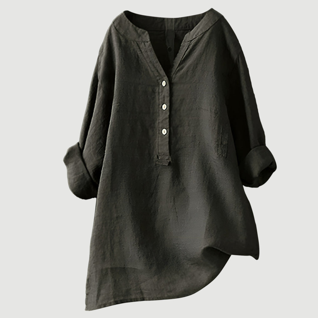 Mona™ | Airy and Comfortable Linen Top