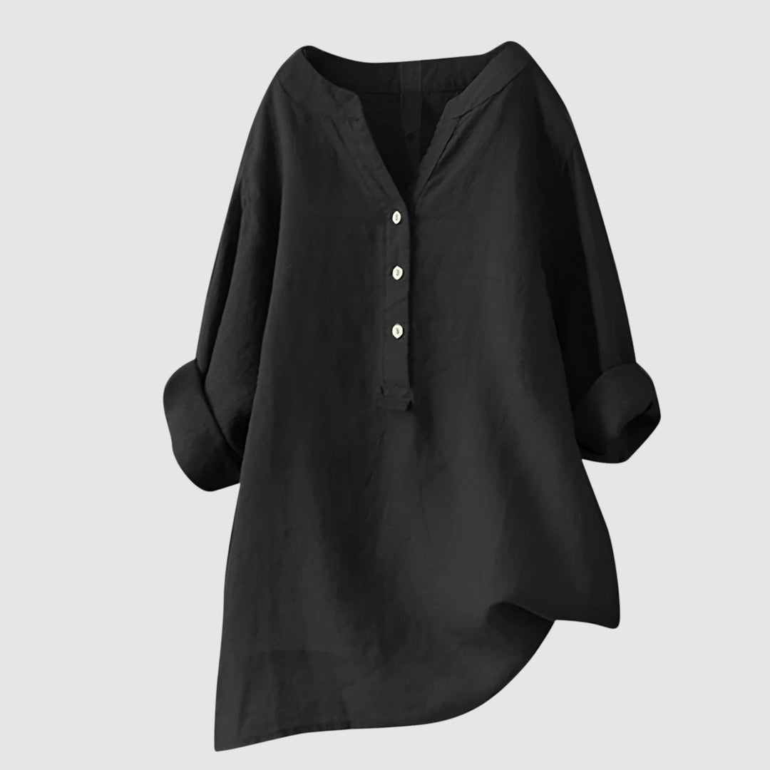 Mona™ | Airy and Comfortable Linen Top