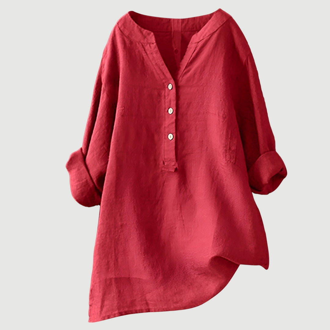 Mona™ | Airy and Comfortable Linen Top
