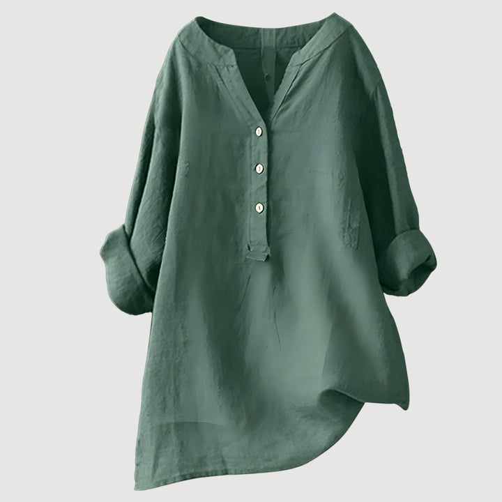 Mona™ | Airy and Comfortable Linen Top