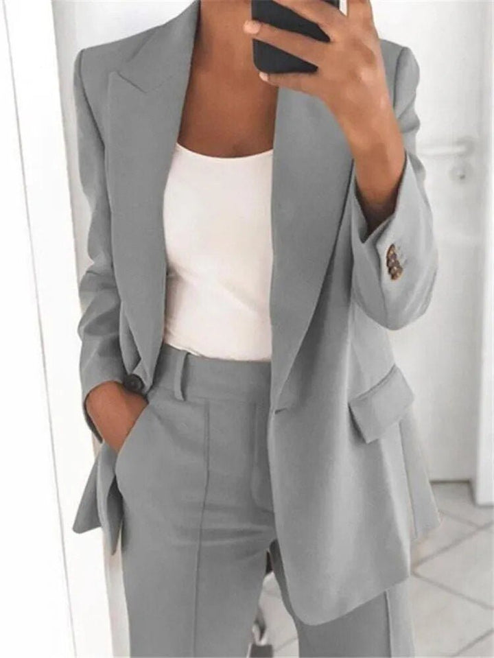Complete set with blazer and trousers "Eva"