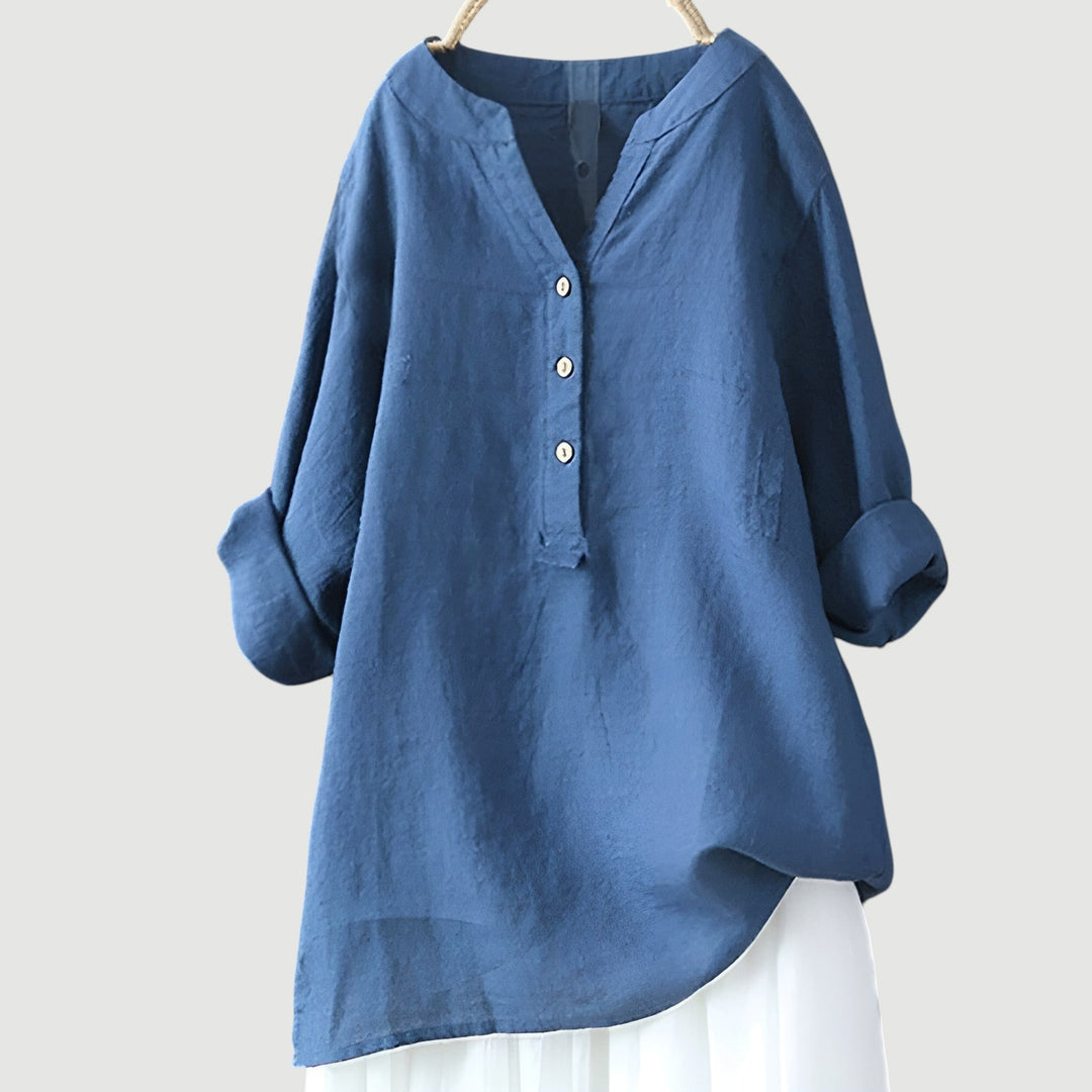 Mona™ | Airy and Comfortable Linen Top