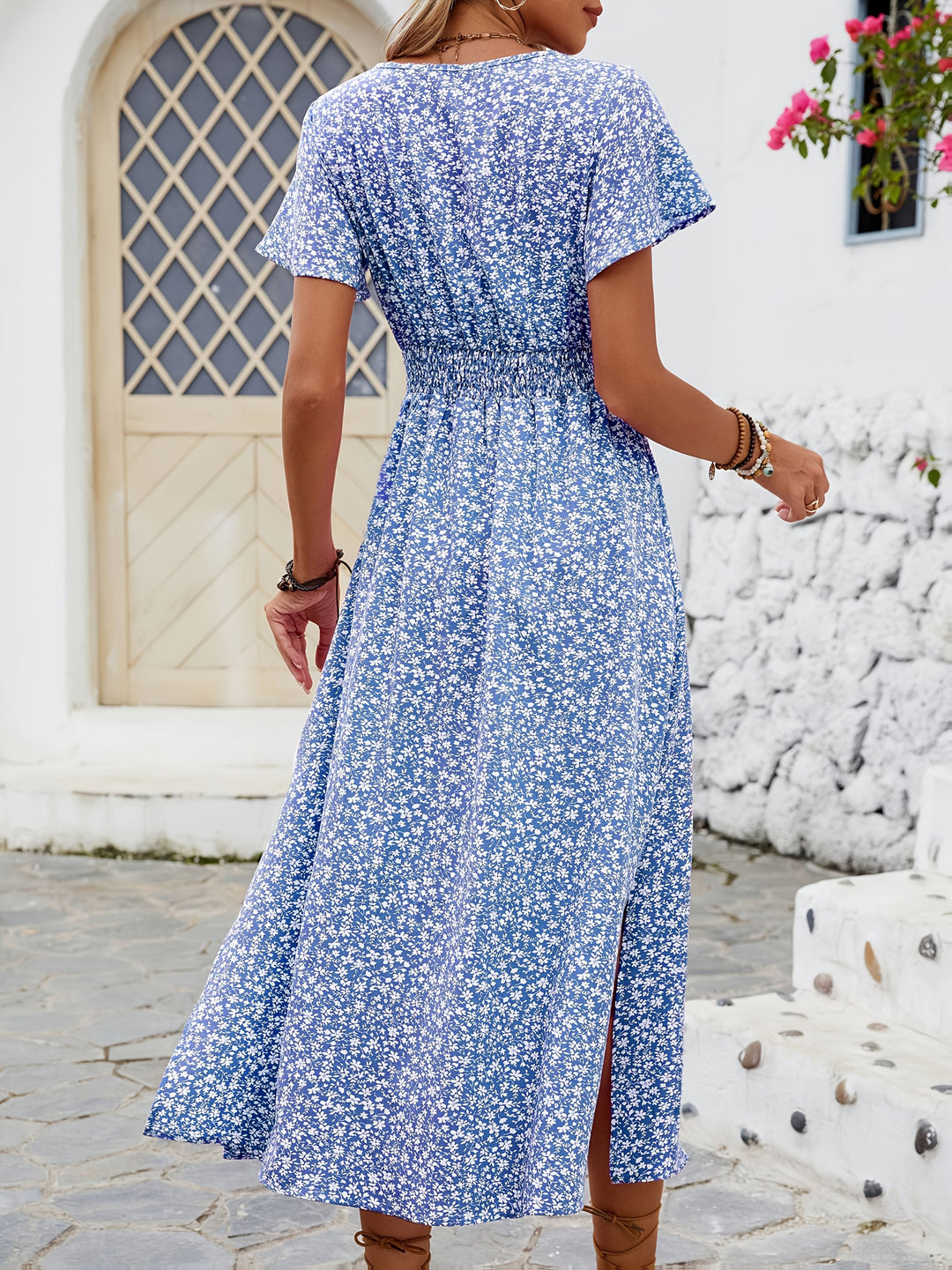 Isabella | Summer Maxi Dress with Floral Print