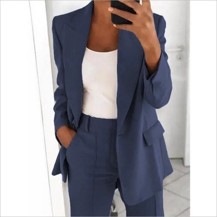 Complete set with blazer and trousers "Eva"