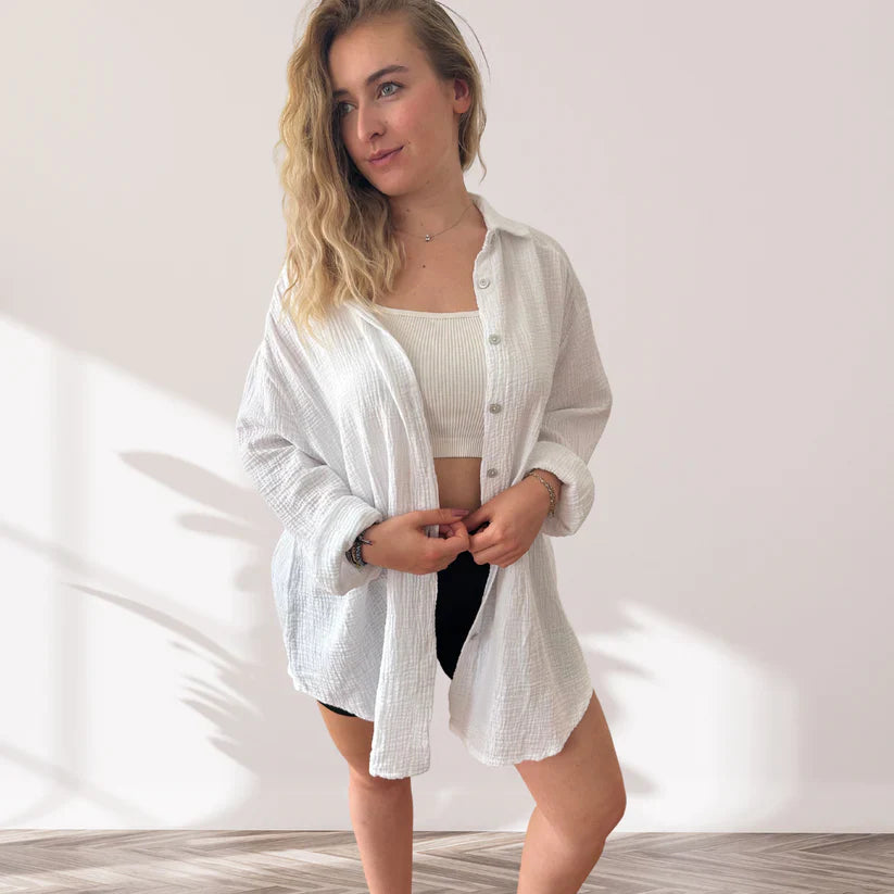 Gwen | Horus Oversized Cotton Shirt