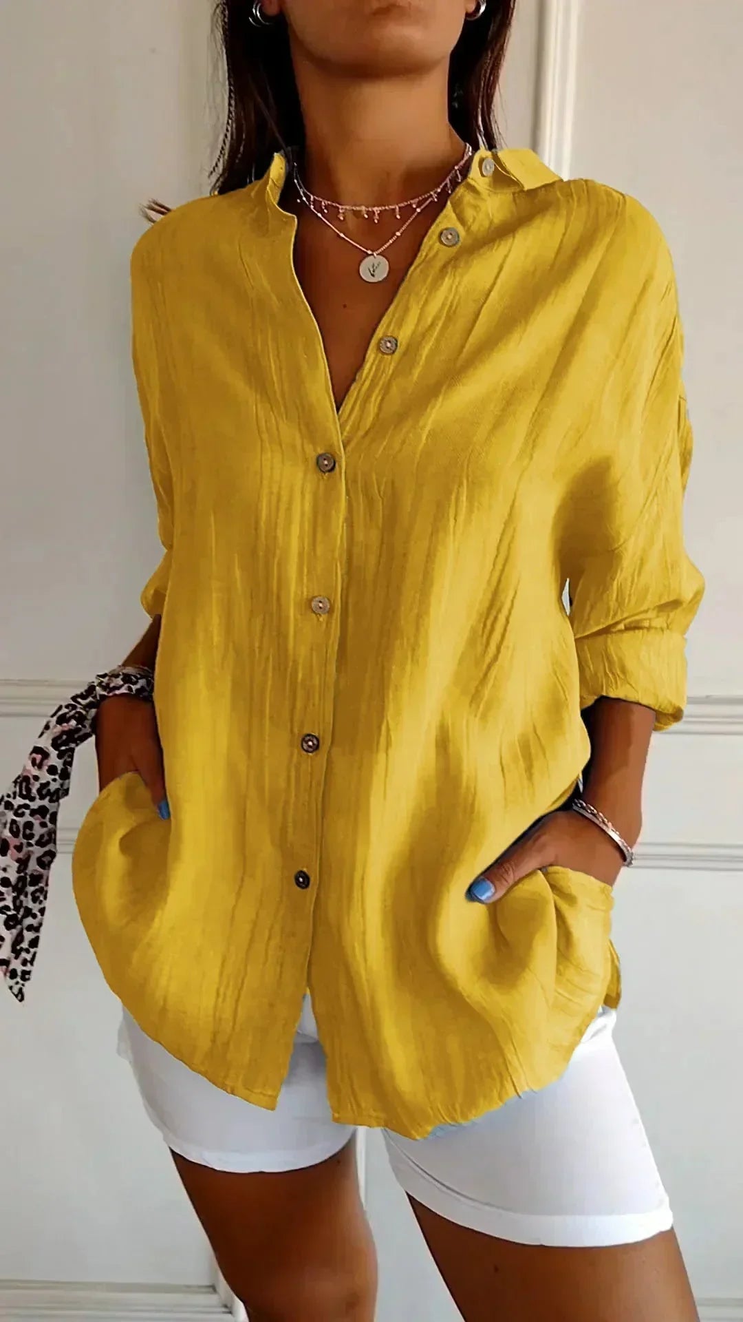Julika | High-Quality Cotton Blouse