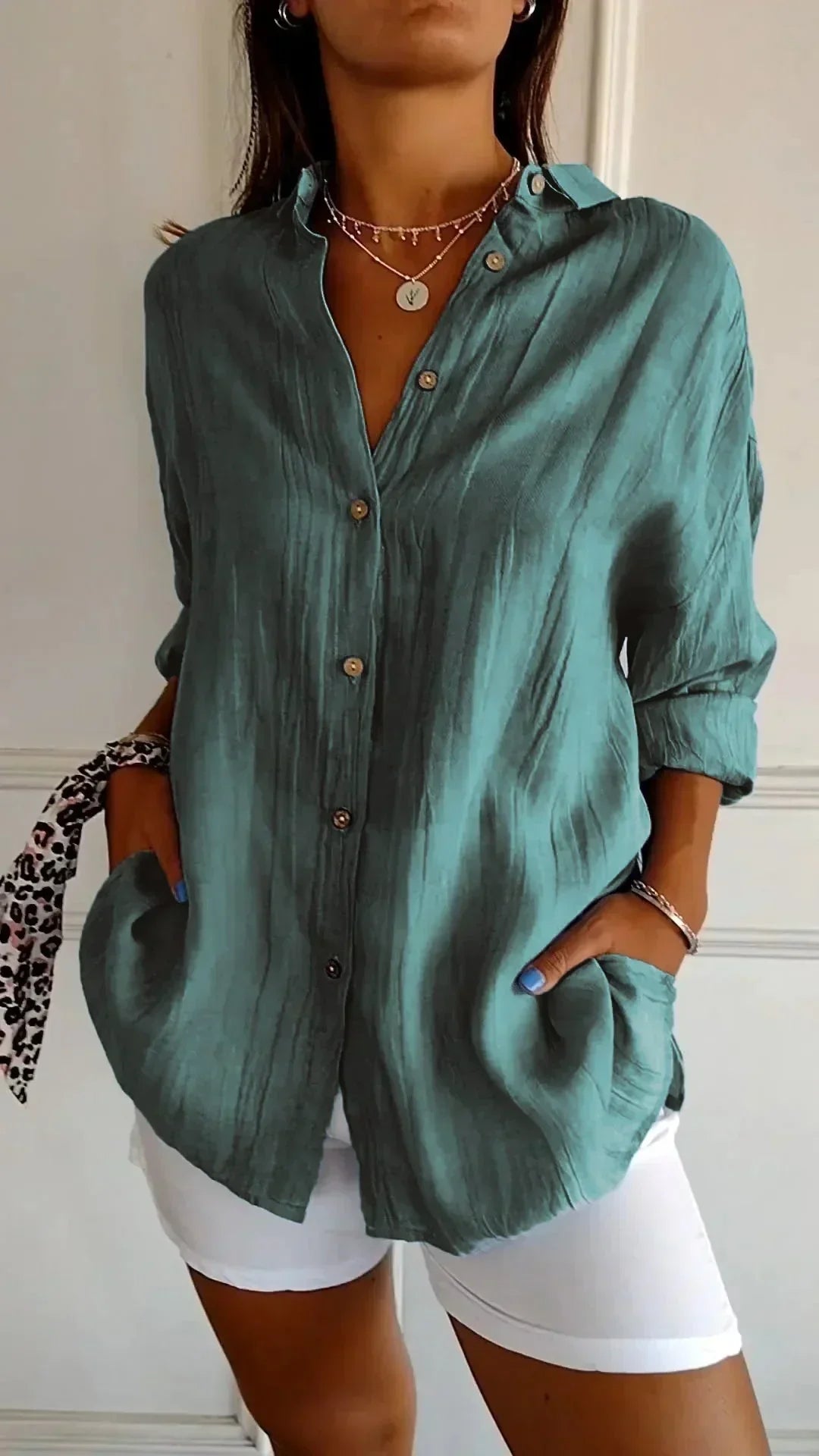 Julika | High-Quality Cotton Blouse