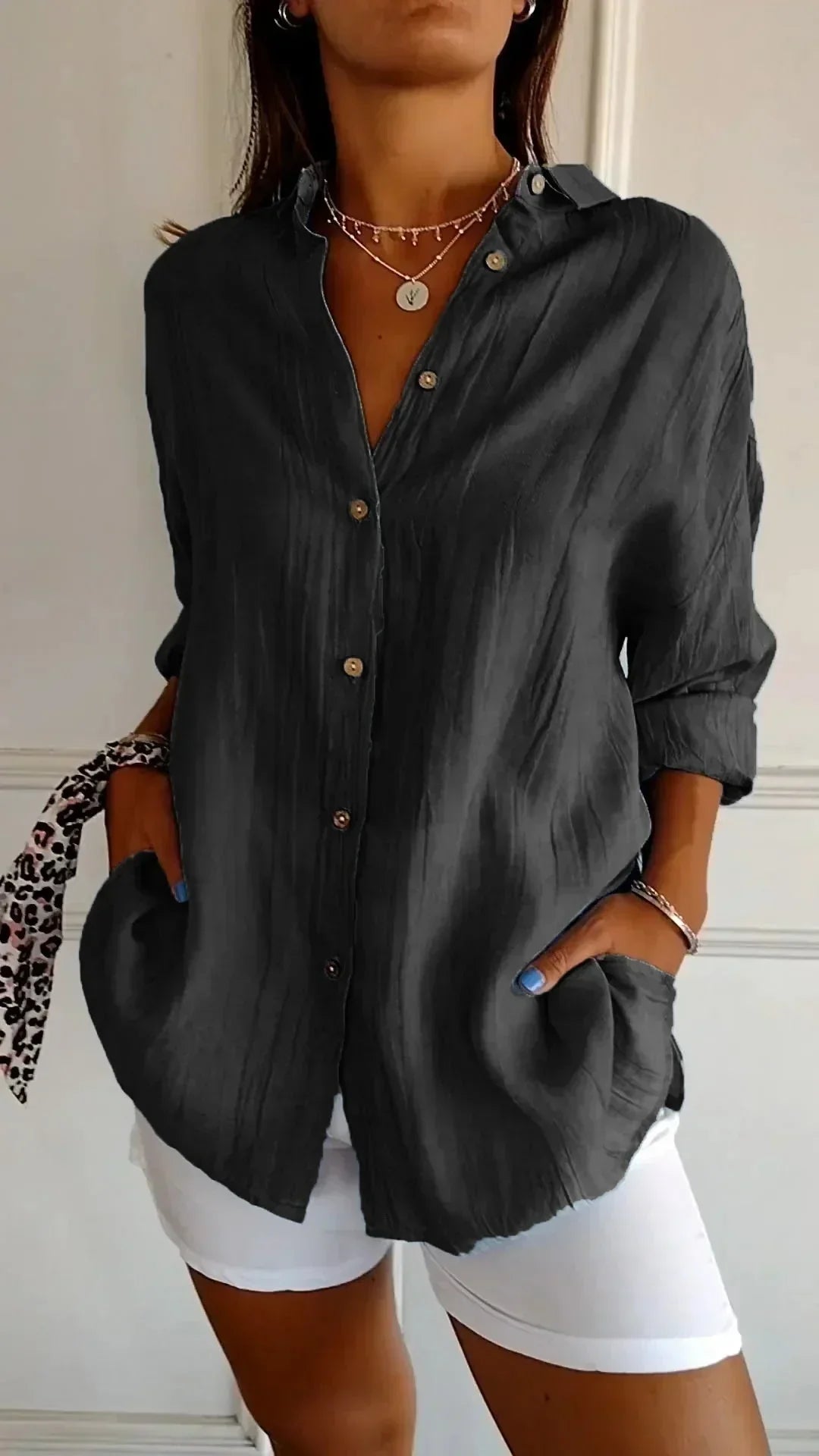 Julika | High-Quality Cotton Blouse