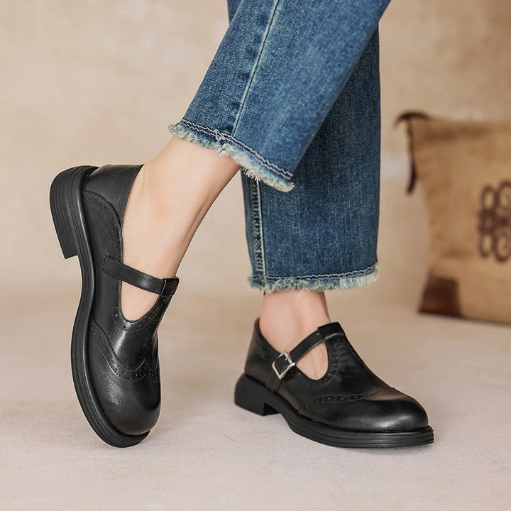Velda | Elagant Mary Janes Made of Leather