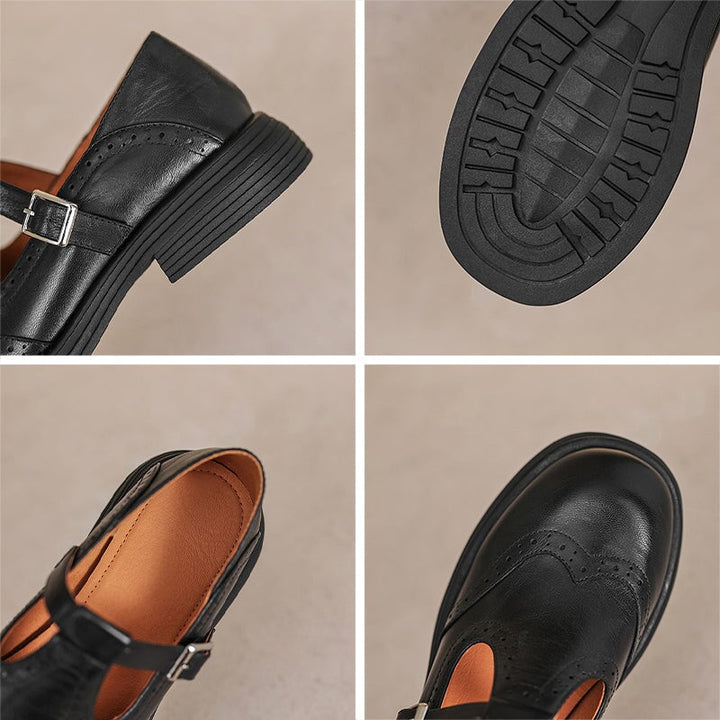 Velda | Elagant Mary Janes Made of Leather