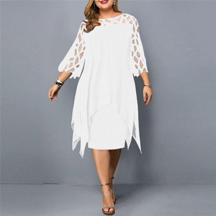 Isabella | Chic Plus Size Midi Dress
