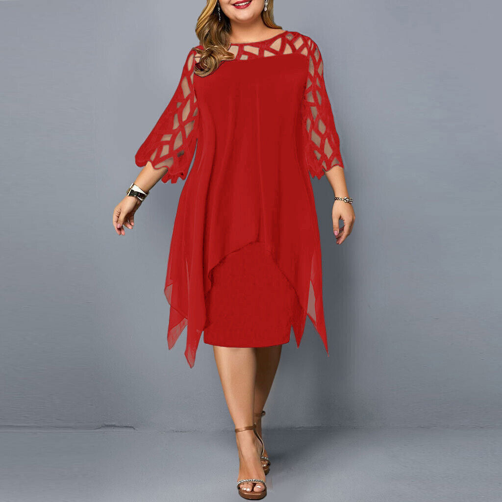 Isabella | Chic Plus Size Midi Dress
