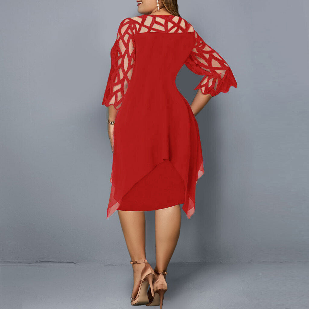 Isabella | Chic Plus Size Midi Dress