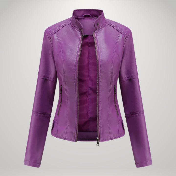 Sophia™ Casual Leather Jacket