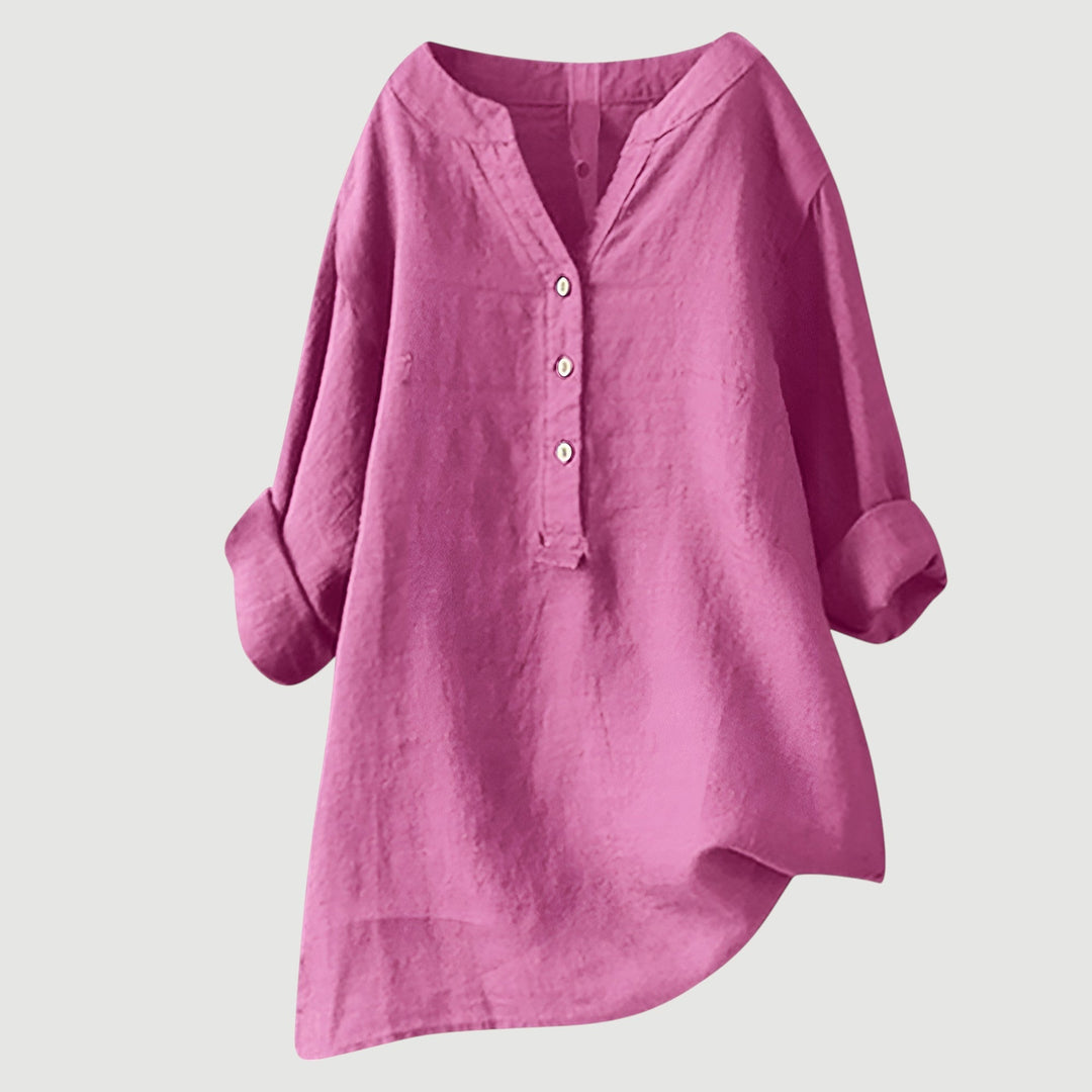 Mona™ | Airy and Comfortable Linen Top