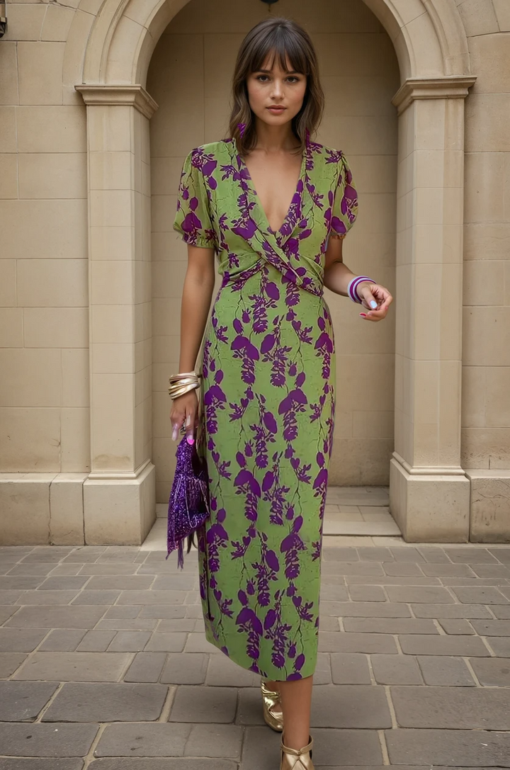 Elise | Floral Dress
